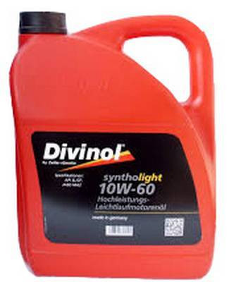 Divinol Syntholight 10W-60 5L
