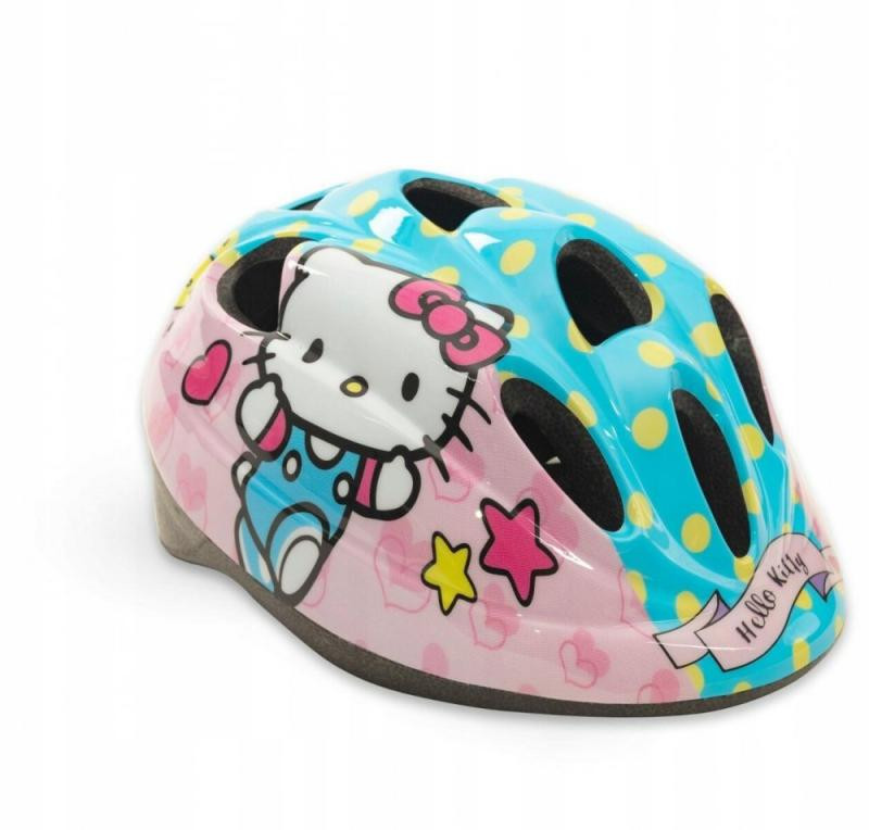 Toimsa Dětská cyklistická helma Hello Kitty