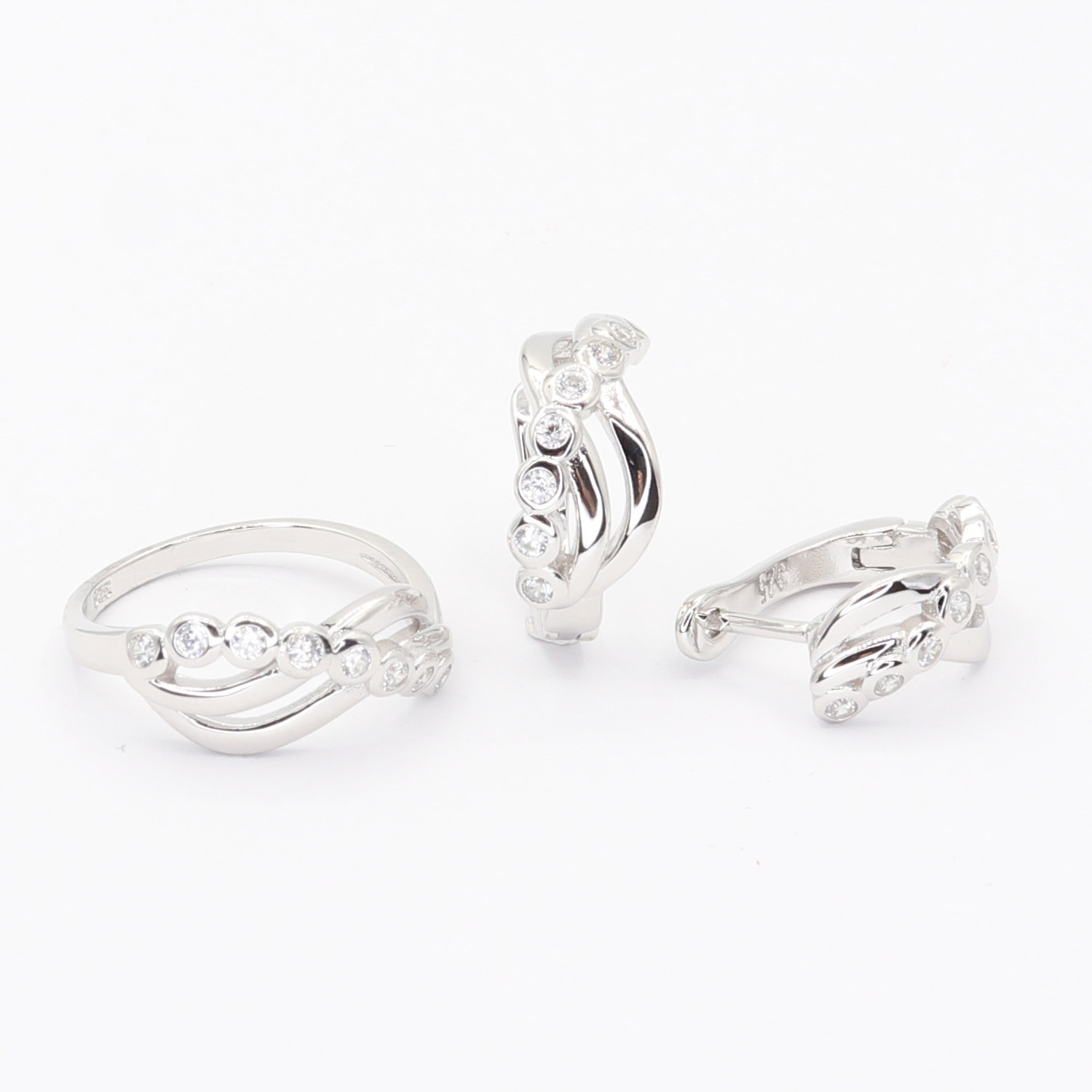 Stříbrná souprava S586