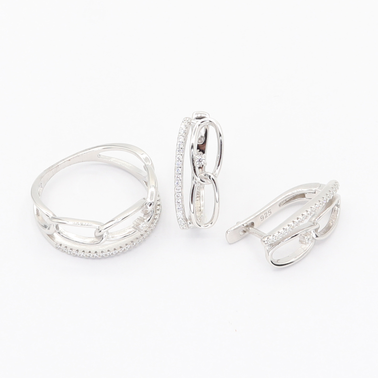 Stříbrná souprava S596