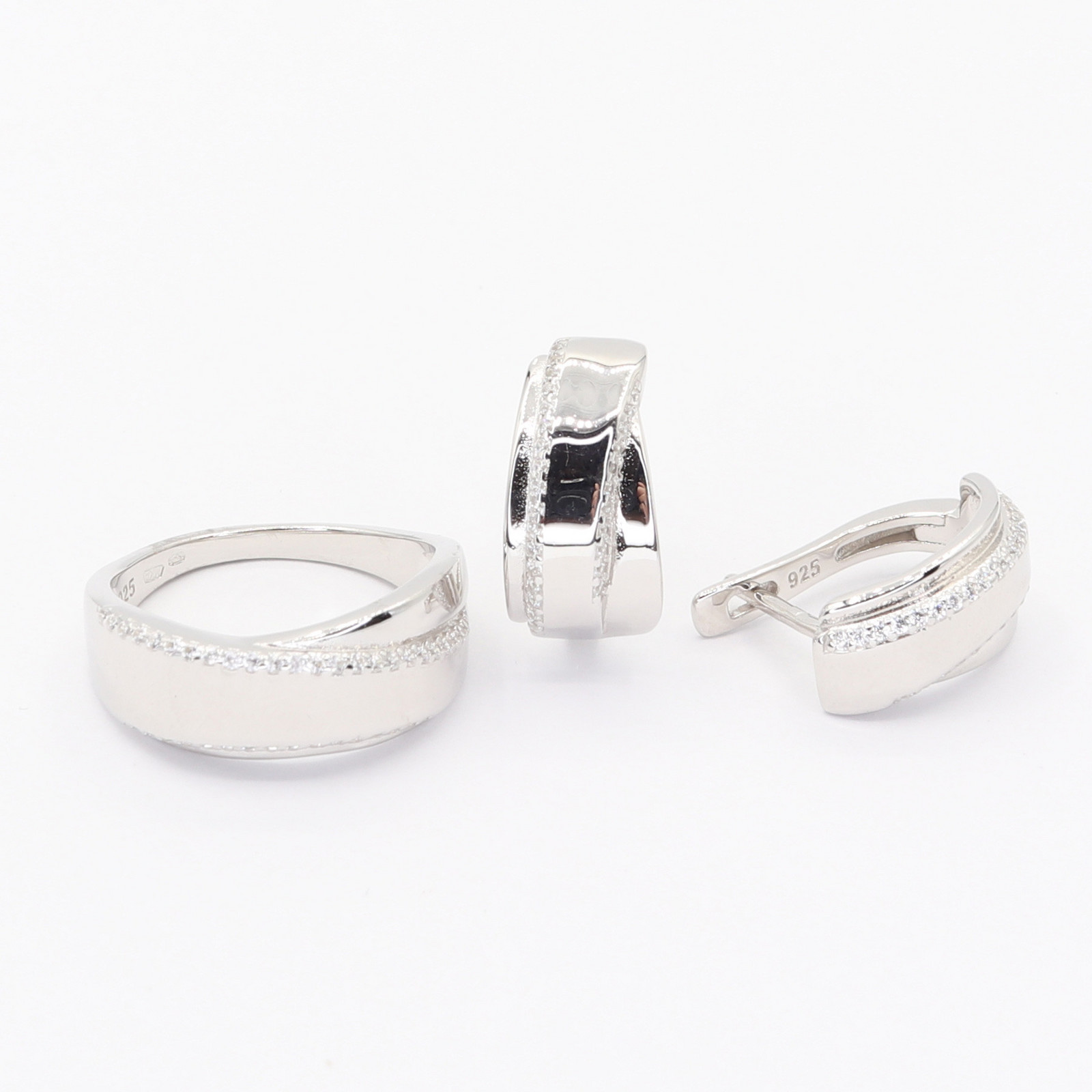 Stříbrná souprava S629