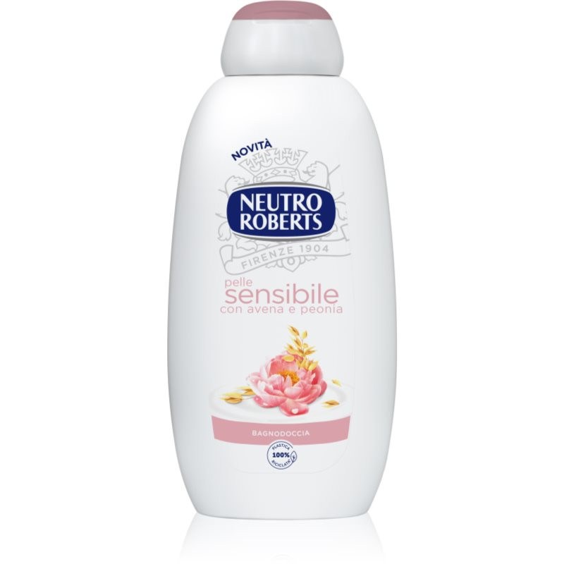 Neutro Roberts Avena e Peonia sprchový gel pro citlivou pokožku 600 ml