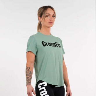 Northern Spirit Dámské tričko CrossFit epaulet - zelené NS50