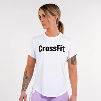 Northern Spirit Dámské tričko CrossFit epaulet - bílý NS52