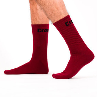 Northern Spirit Unisex ponožky CrossFit - červené NS61