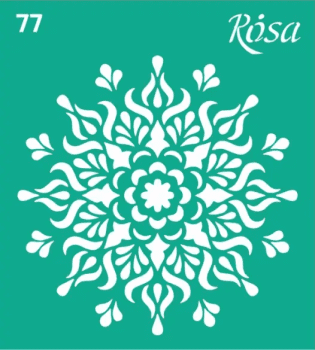 Šablona opakovatelně samolepící 9x10cm – 77