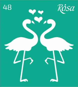 Šablona opakovatelně samolepící 9x10cm – 48