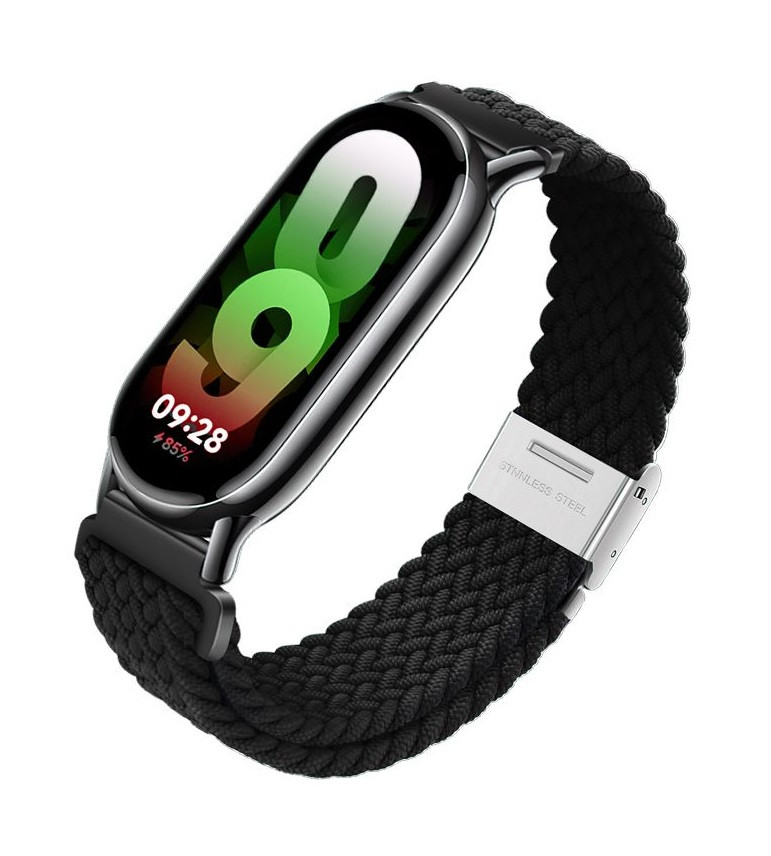 Nylonový řemínek Forcell F-Design FX5 pro Xiaomi Mi Band 8 černý 123345