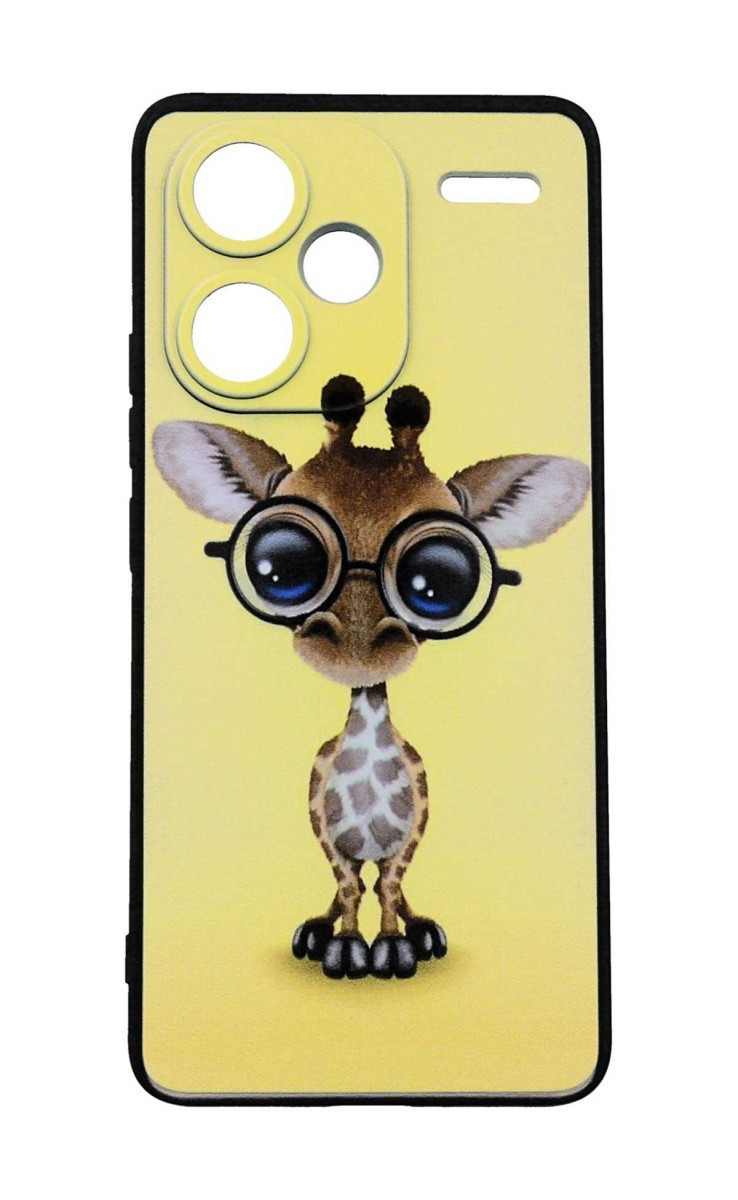 Kryt TopQ Xiaomi Redmi Note 13 Pro+ 5G Cute Giraffe 122601