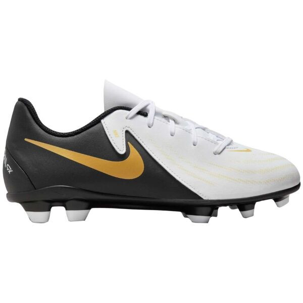 Nike JR PHANTOM GX II CLUB FG/MG Dětské kopačky, bílá, velikost