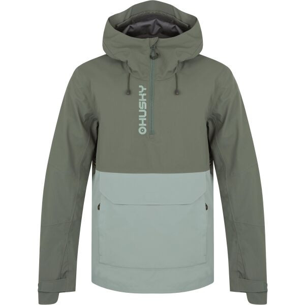 Husky NABBI M Pánská bunda, zelená, velikost