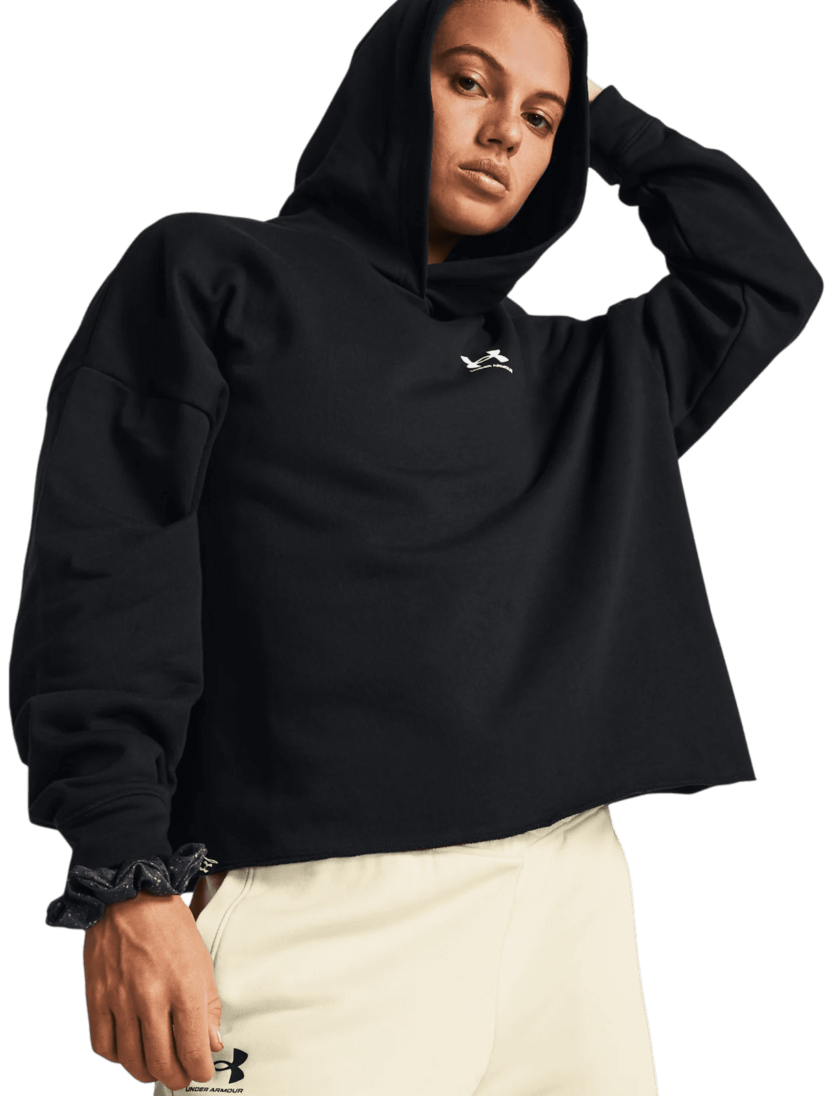 Mikina s kapucí Under Armour Rival Terry Oversized Hoodie