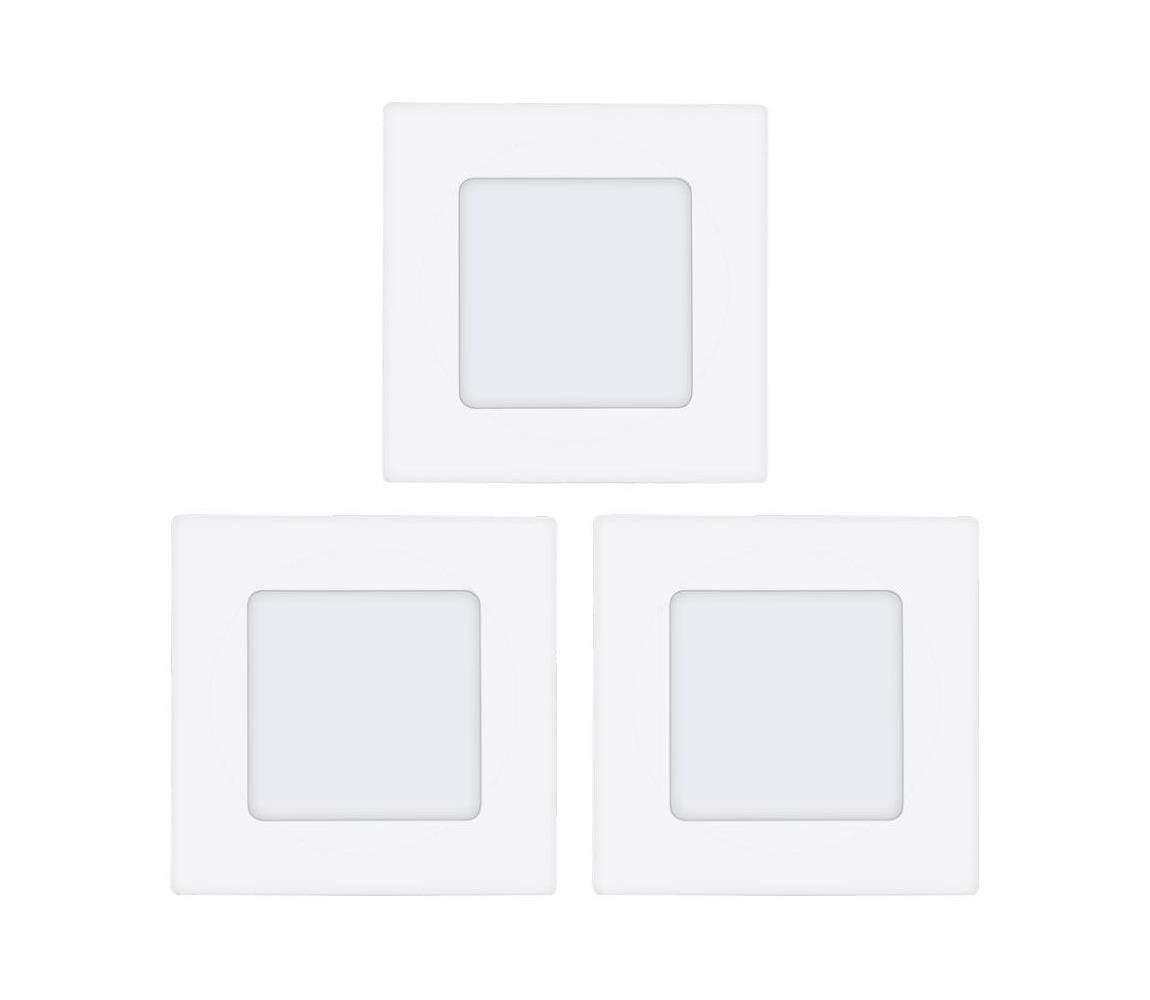 Eglo Eglo 78196 - SADA 3x LED Podhledové svítidlo 3xLED/2,7W/230V