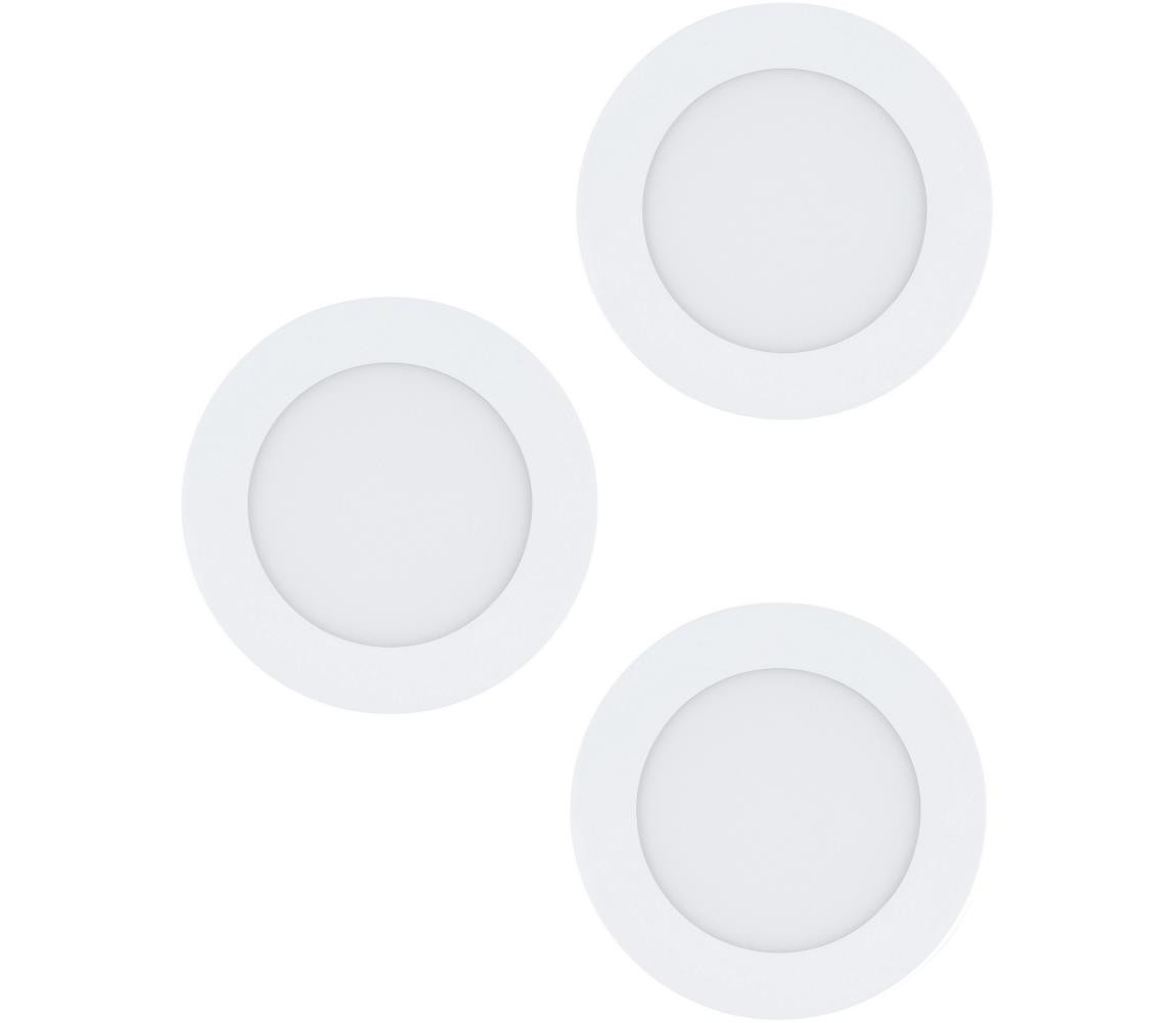 Eglo Eglo 98631 - SADA 3x LED Podhledové svítidlo FUEVA 3xLED/5W/230V