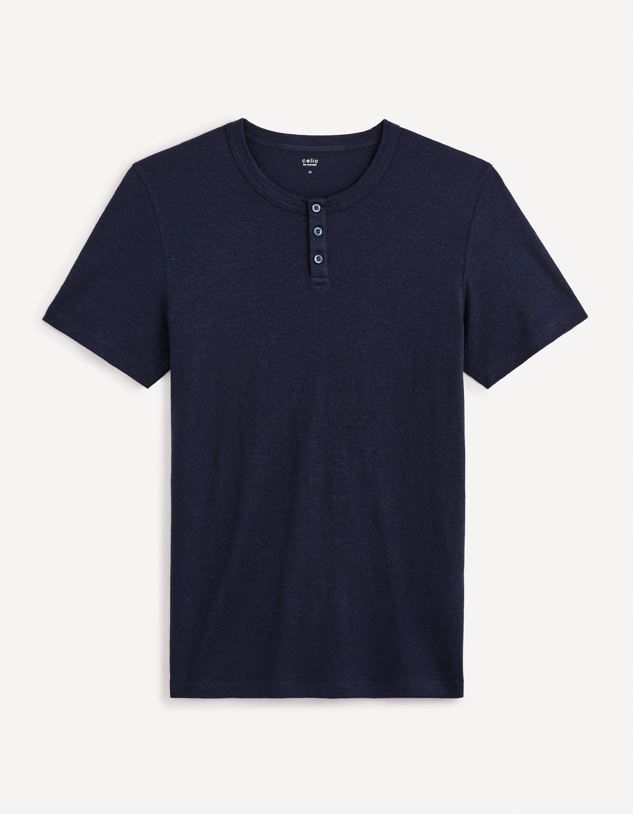 Celio Tričko henley Geliney - Pánské
