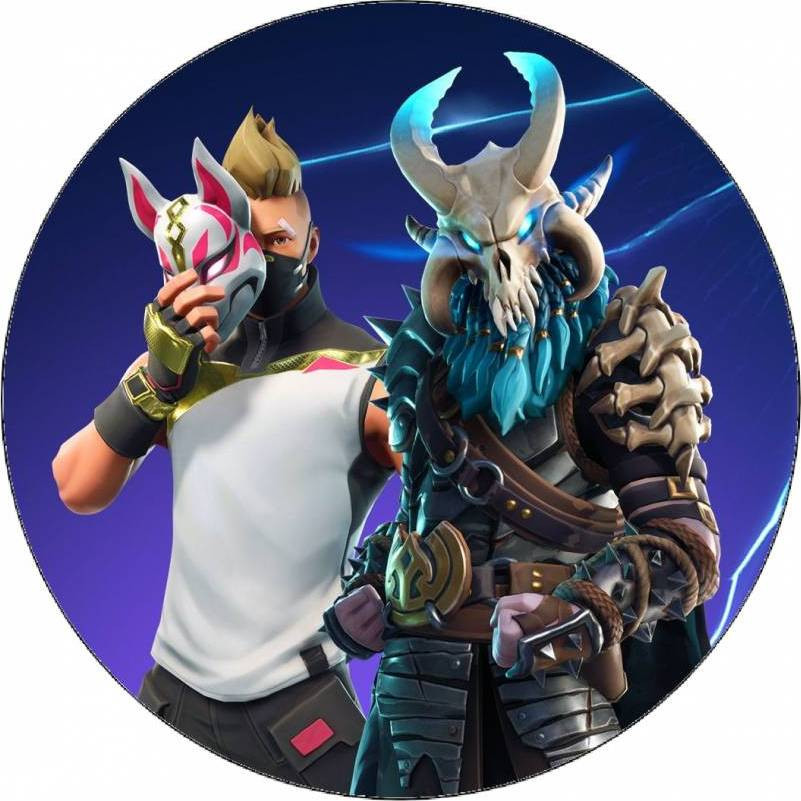 Jedlý papír Fortnite bojovníci v maskách 19,5 cm - Pictu Hap