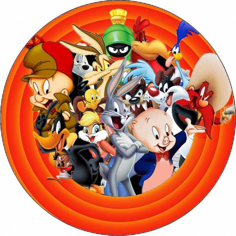 Jedlý papír Looney Tunes postavy 19,5 cm - Pictu Hap