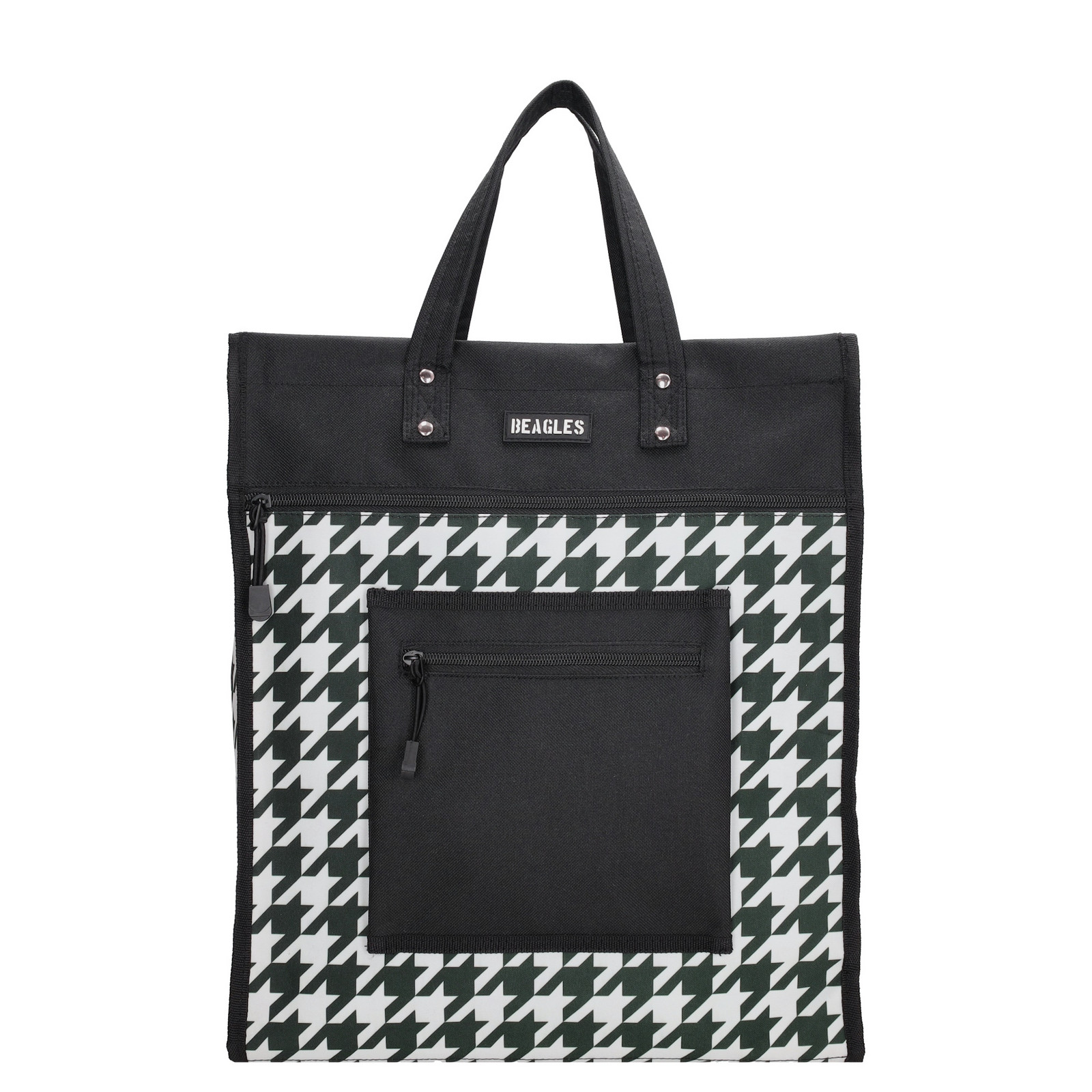 Beagles Shop & Go shoppper taška 25L - černo-bílá