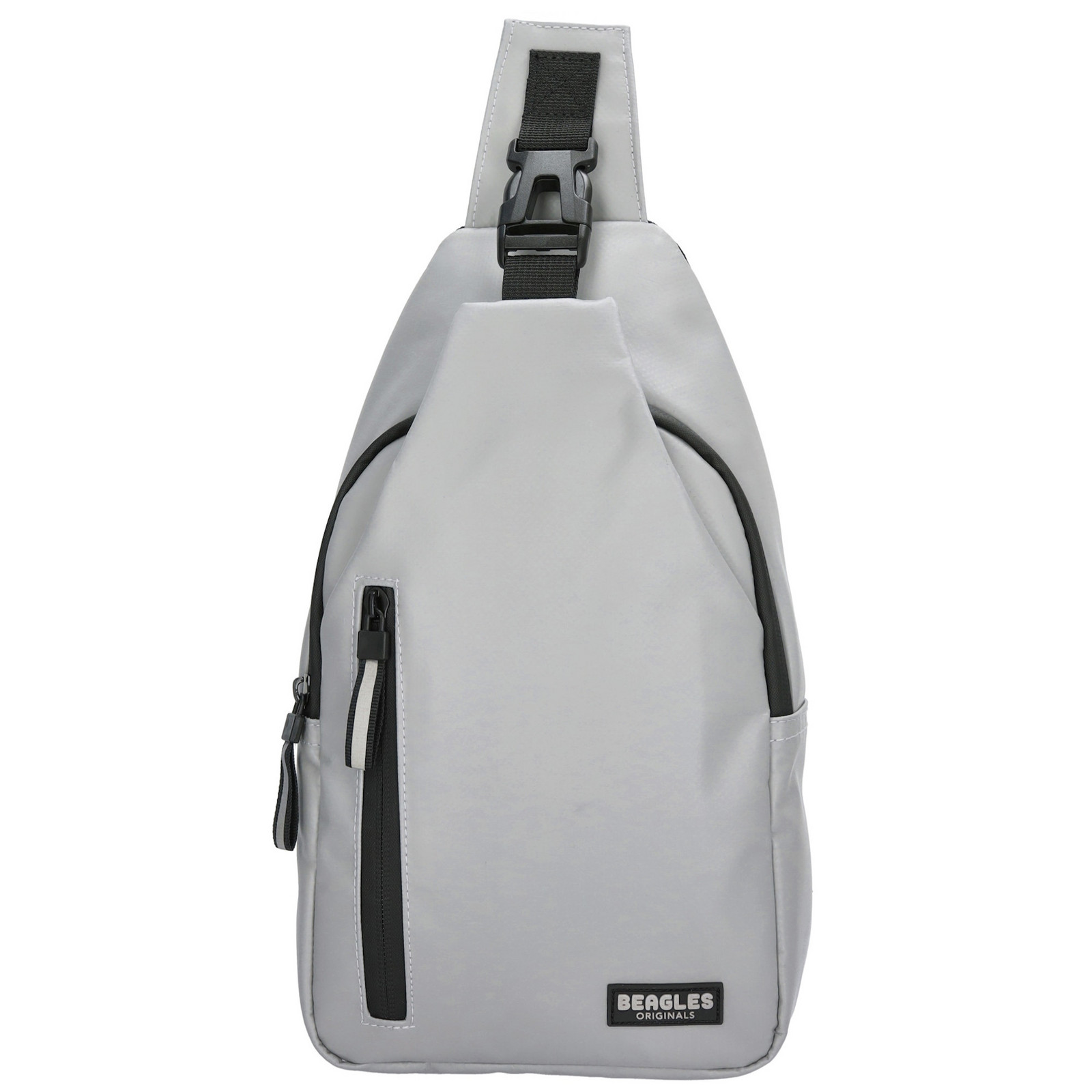 Beagles pánská taška přes rameno - světle šedá