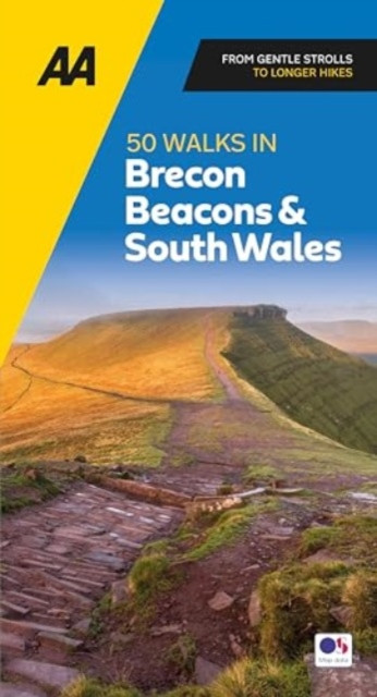 AA 50 Walks in Brecon Beacons & South Wales(Paperback / softback)