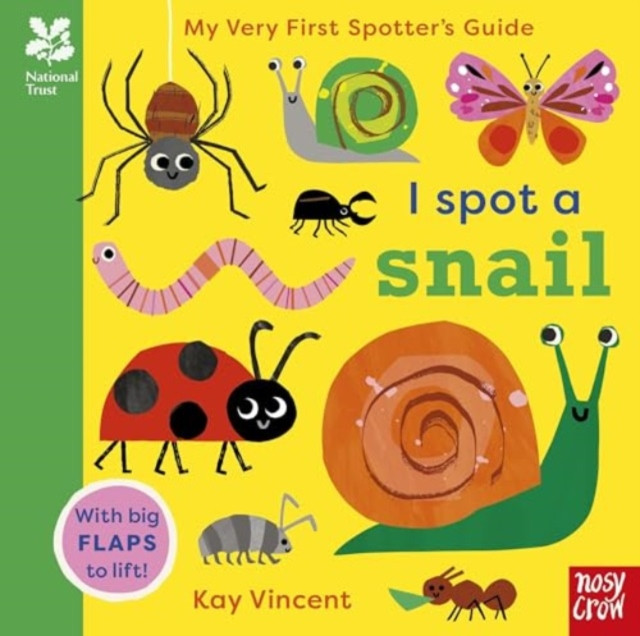 National Trust: My Very First Spotter's Guide: I Spot a Snail(Board book)