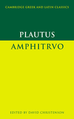 Plautus: Amphitruo (Plautus)(Paperback)