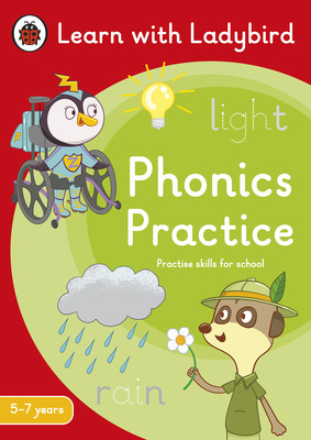 Phonics Practice: A Learn with Ladybird Activity Book (5-7 years) - Ideal for home learning (KS1) (Ladybird)(Paperback / softback)