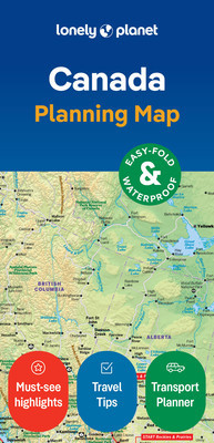 Lonely Planet Canada Planning Map (Lonely Planet)(Folded)