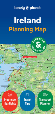 Lonely Planet Ireland Planning Map (Lonely Planet)(Folded)