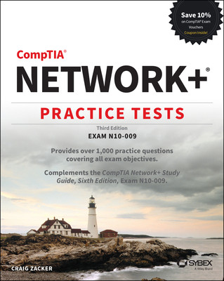 Comptia Network+ Practice Tests: Exam N10-009 (Zacker Craig)(Paperback)