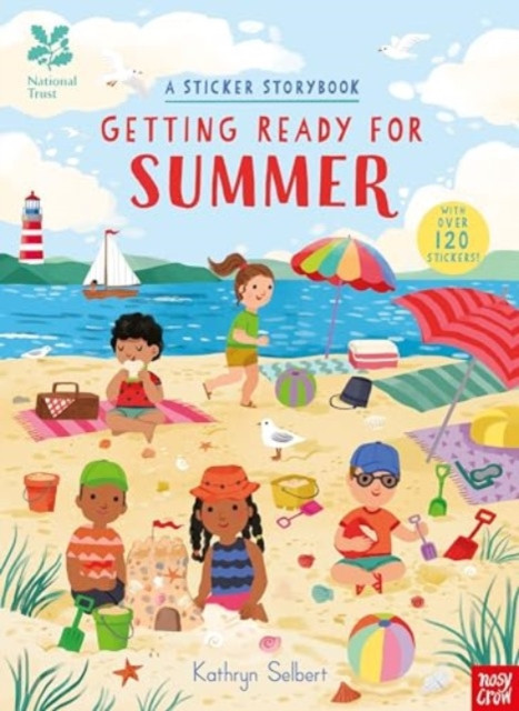 National Trust: Getting Ready for Summer, A Sticker Storybook(Paperback / softback)