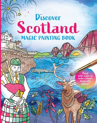 Discover Scotland: Magic Painting Book(Paperback)