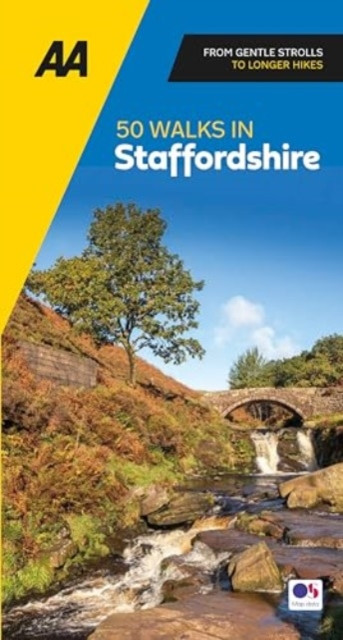 AA 50 Walks in Staffordshire(Paperback / softback)