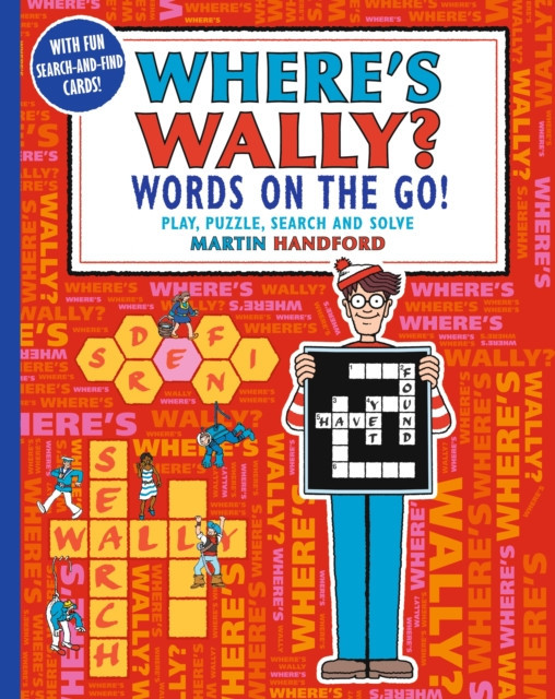 Where's Wally? Words on the Go! Play, Puzzle, Search and Solve (Handford Martin)(Paperback / softback)