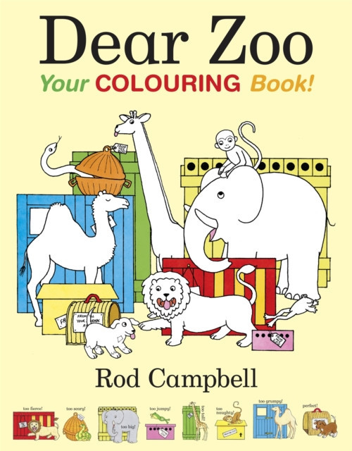 Dear Zoo: Your Colouring Book (Campbell Rod)(Paperback / softback)