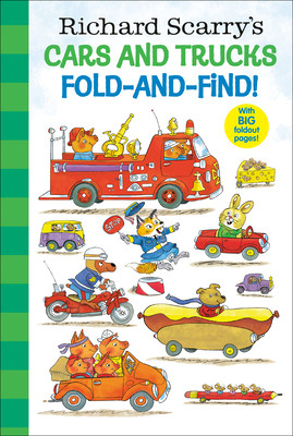 Richard Scarry's Cars and Trucks Fold-And-Find! (Scarry Richard)(Pevná vazba)