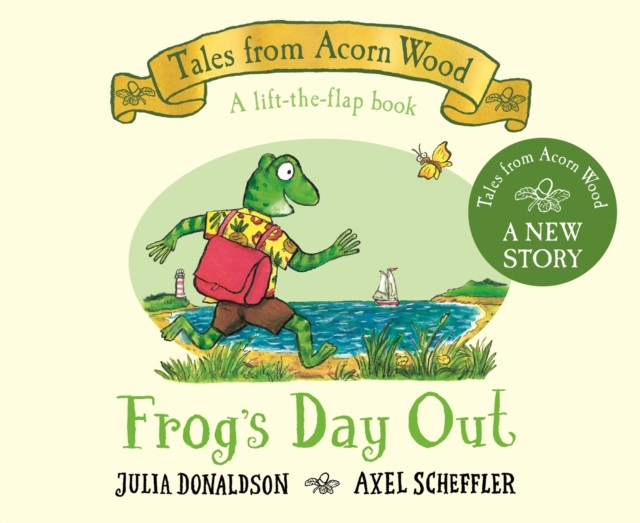 Frog's Day Out - A Lift-the-flap Story (Donaldson Julia)(Board book)