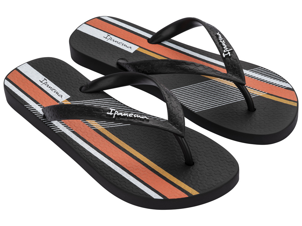 Ipanema Graphics 83532-AP255 Pánské žabky černé 39-40