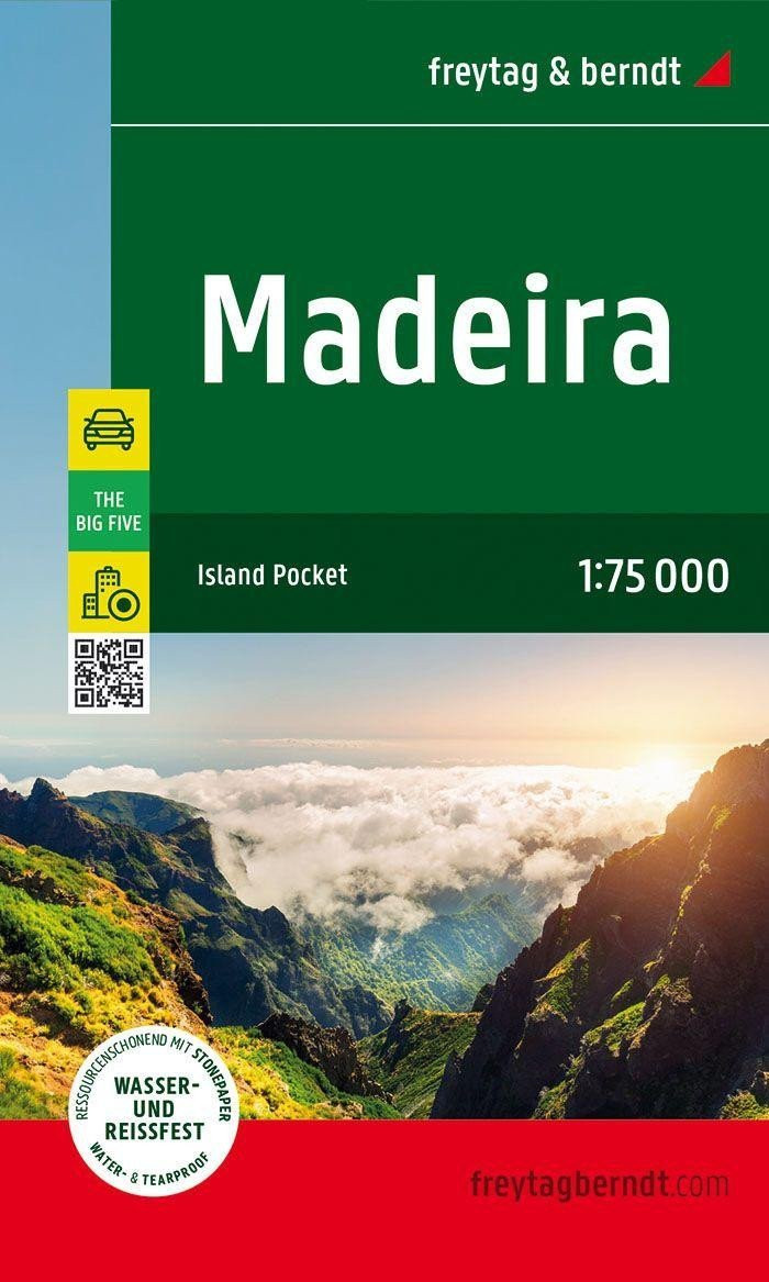 Madeira 1:75 000 / automapa + rekreační mapa
