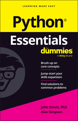 Python Essentials for Dummies (John C Shovic)(Paperback)