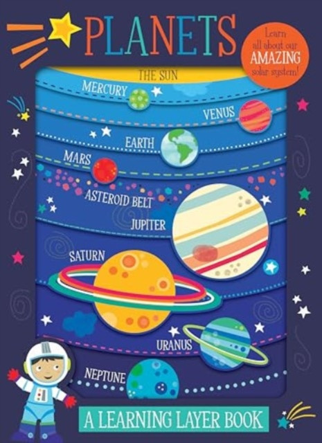 Planets - A Learning Layer Book(Board book)