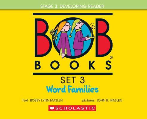 Bob Books - Word Families Hardcover Bind-Up Phonics, Ages 4 and Up, Kindergarten, First Grade (Stage 3: Developing Reader) (Maslen Bobby Lynn)(Pevná vazba)