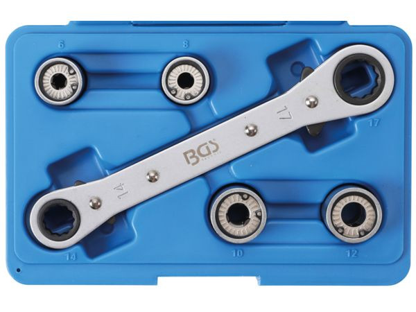 BGS Technic BGS 65505 Vytahováky zalomených šroubů 6 ÷ 12 mm (Sada 5 dílů)