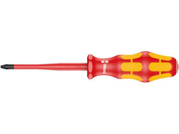 Wera 020133 Elektrikářský šroubovák Kraftform Plus PH 2x100 mm typ 162 iSS VDE, izolovaný