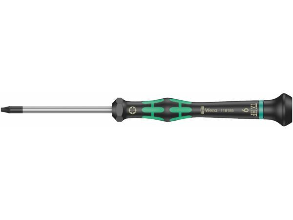 Wera 118185 Šroubovák TORX TX 9 HFx60 mm k použití v elektronice Kraftform Micro typ 2067,