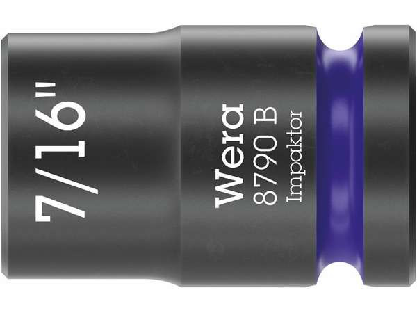 Wera 005517 Nástrčná hlavice 3/8 šestihran 7/16 Impaktor 8790 B