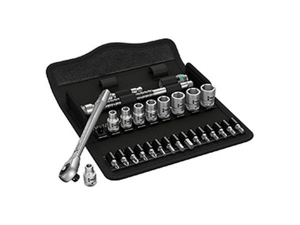 Wera 004020 Sada ráčnová Zyklop Metal 8100 SA 10, 28 d. upínací část 1/4