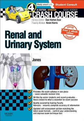 Crash Course Renal and Urinary System Updated Print + eBook Edition (Jones Timothy L.)(Paperback)