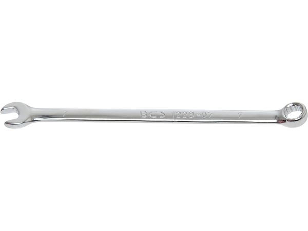 BGS Technic BGS 1228-7 Očkoplochý klíč 7 mm, extra dlouhý, leštěný