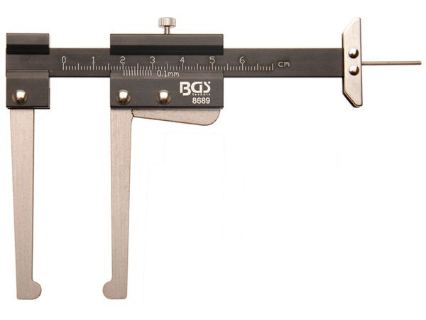 BGS Technic BGS 8689 Posuvné měřítko 60 mm na brzdové kotouče. Al provedení